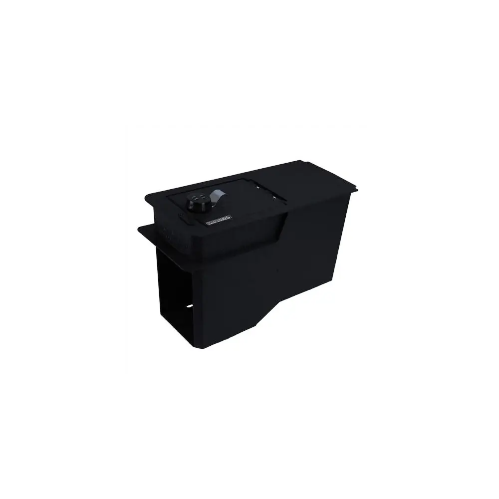 Center Console Safe - Black Steel - BLKASHC01